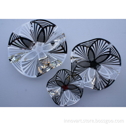 stainless steel wall art sculpture
